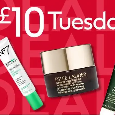 Boots：疯狂星期二！专区全部£10！入 LUMENE 鸡尾酒精华、EL 眼霜