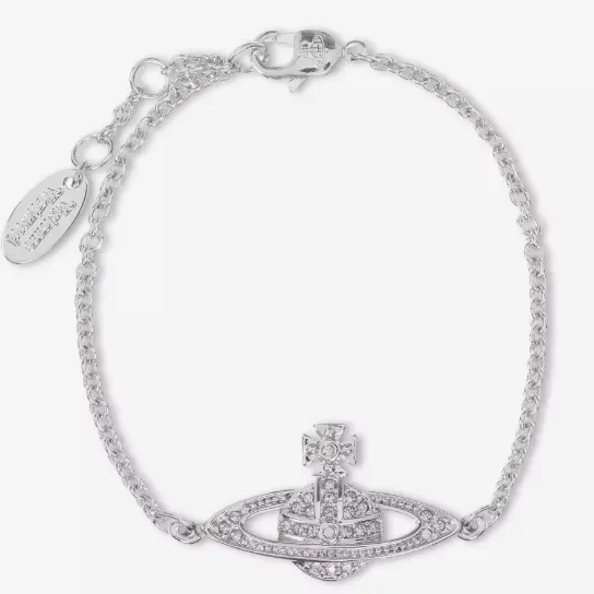 Vivienne Westwood 西太后 银色土星手链