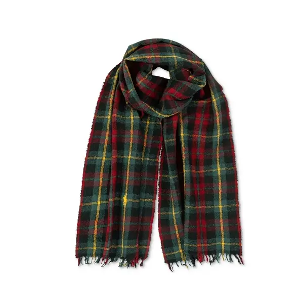 Polo Ralph Lauren 拉夫劳伦格纹围巾