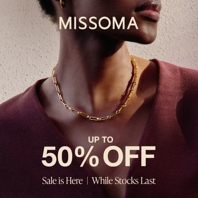 Missoma US：新款式加入促销！130+任君挑选