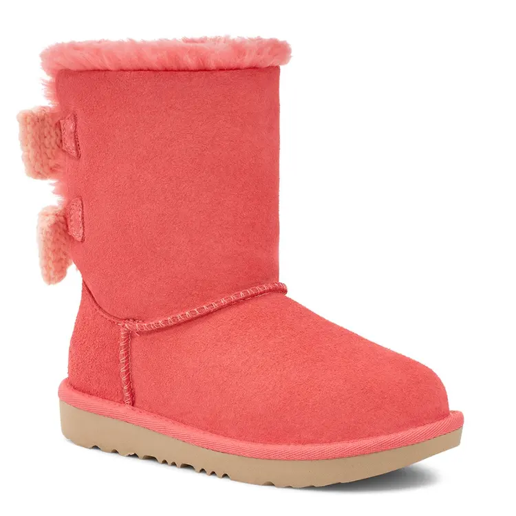 UGG Bailey Bow 绒面革中筒靴