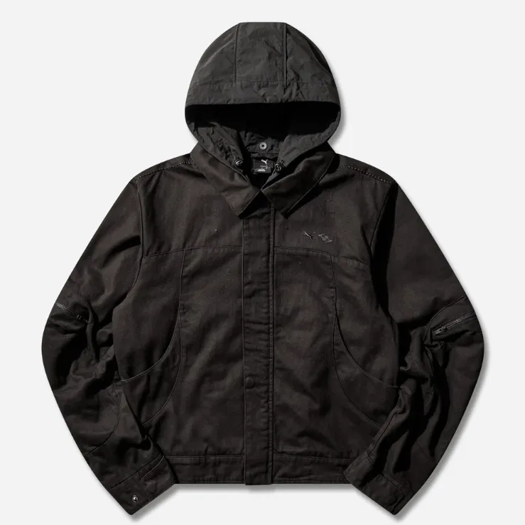 PUMA 彪马 SAN SAN GEAR 黑色夹克外套