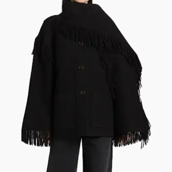 Toteme 流苏围巾大衣