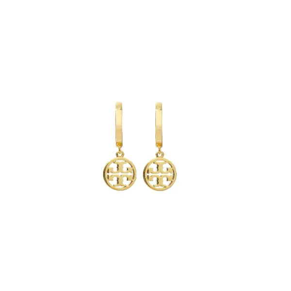 Tory Burch 汤丽柏琦徽标耳环