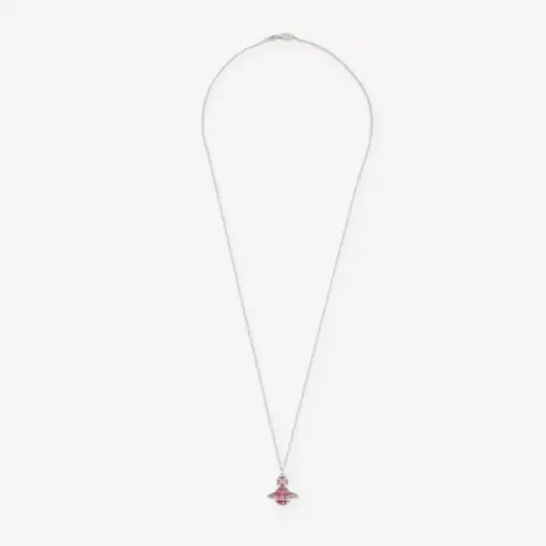 Vivienne Westwood 西太后 红色水晶土星项链