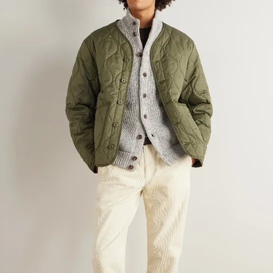 POLO RALPH LAUREN 拉夫劳伦 Ghent 绿色绗缝夹克外套