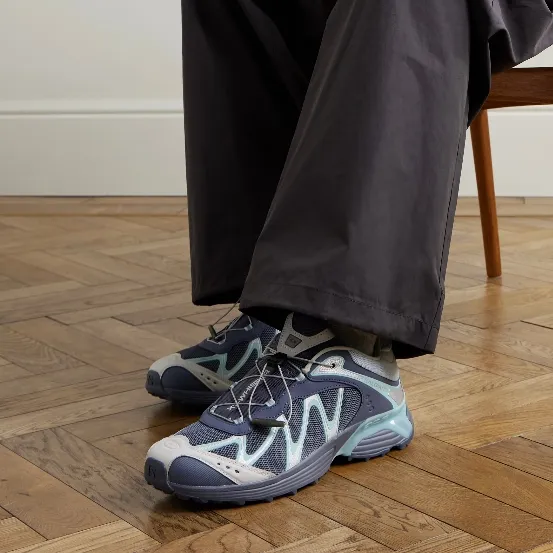 SALOMON 萨洛蒙 XT-WHISPER 蓝灰色运动鞋