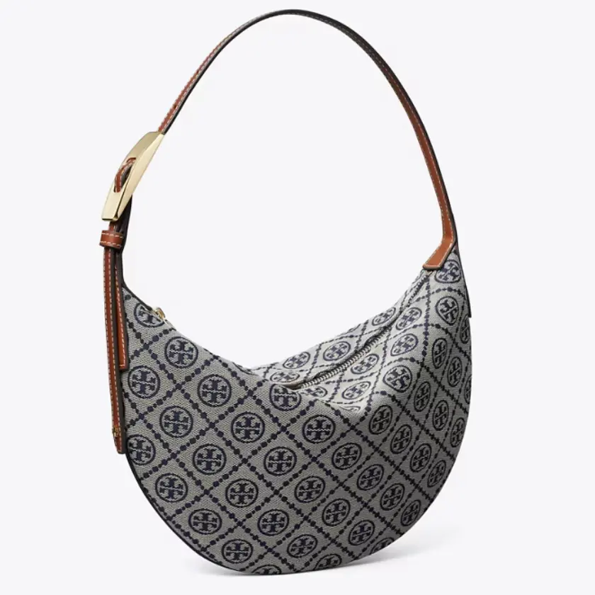 Tory Burch 汤丽柏琦 小号老花月牙包