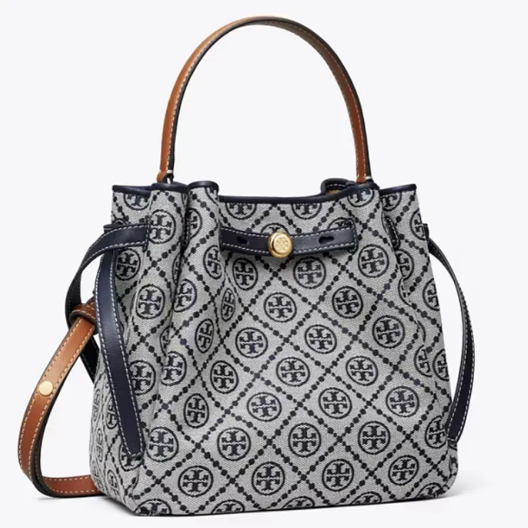 Tory Burch 汤丽柏琦 Romy 老花水桶包
