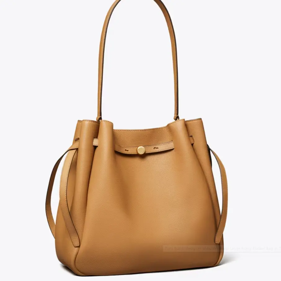 上新！Tory Burch 汤丽柏琦 大号 Romy 水桶包