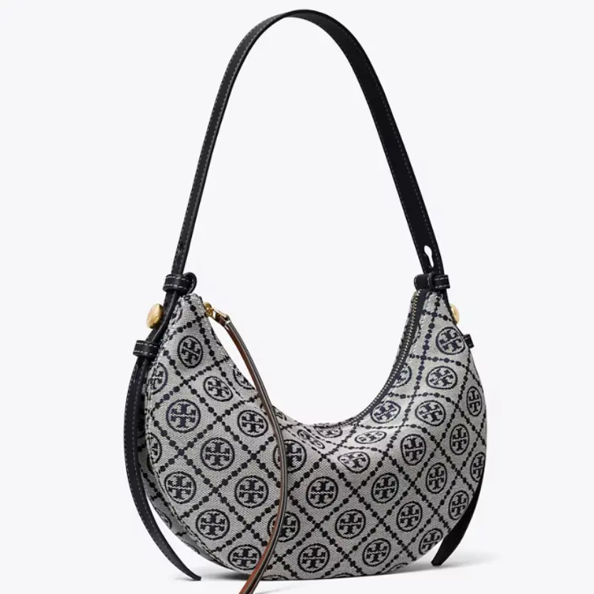 Tory Burch 汤丽柏琦 Romy 老花月牙包