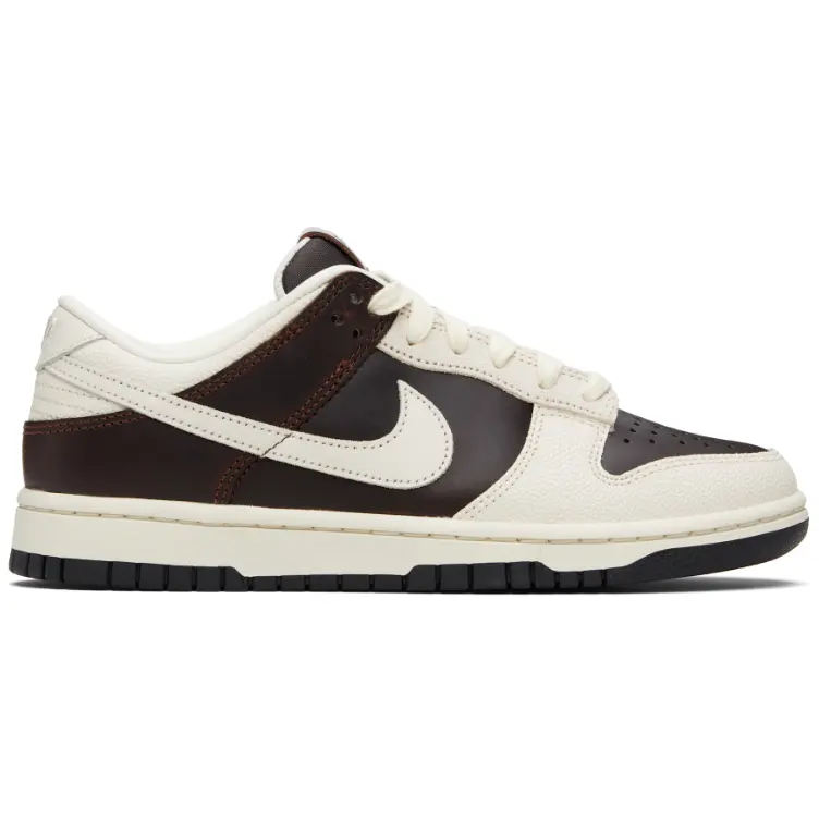 Nike 棕色 & 灰白色 Dunk Low Retro 运动鞋