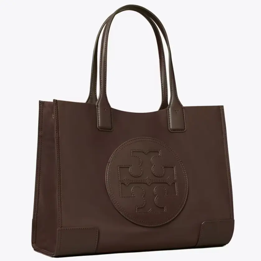 Tory Burch 汤丽柏琦 ella 托特包 巧克力色