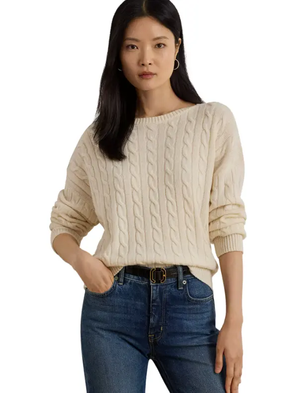 欧阳娜娜同款！Ralph Lauren  羊毛羊绒衣