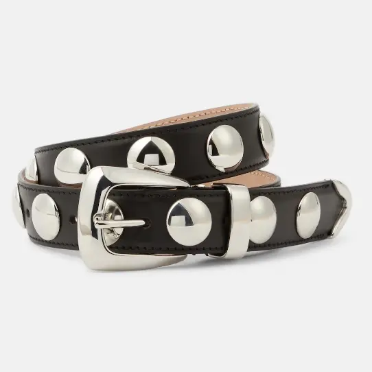 KHAITE The Benny 铆钉皮带