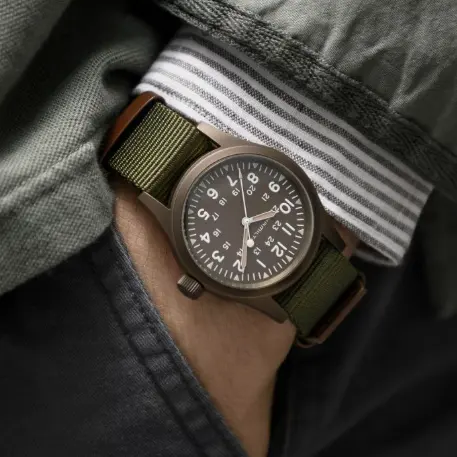 Hamilton：表带专场！爵士大师黑色表带€115