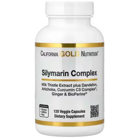 California Gold Nutrition 水飞蓟素复合物 120粒