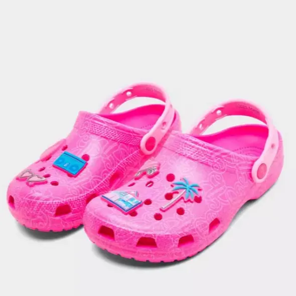 Crocs x Barbie 女孩大童款经典洞洞鞋