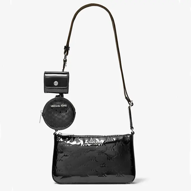 Michael Kors 漆皮压花三合一斜挎包