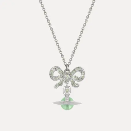 Vivienne Westwood 西太后 Octavie Pendant 浅绿色项链