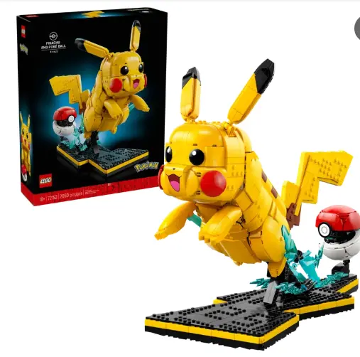 Lego  72152 皮卡丘与精灵球 | 精灵宝可梦系列