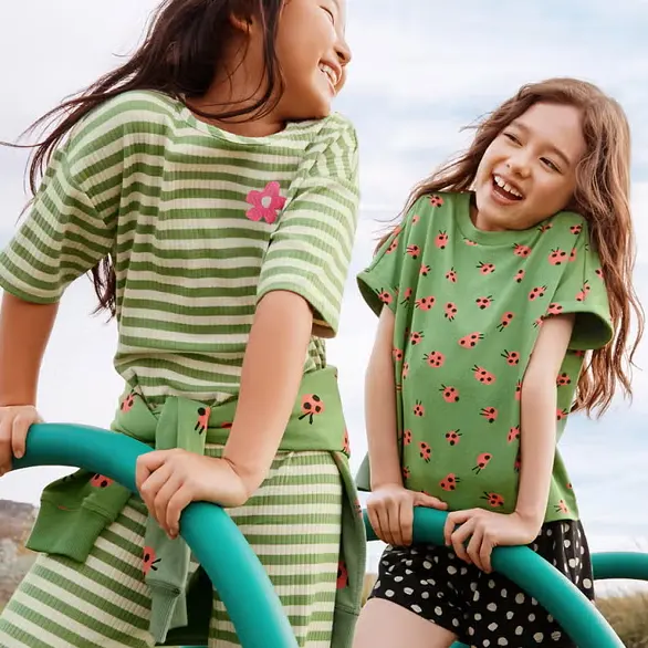 Hanna Andersson：清仓区童装热卖 儿童长袖印花裙$15