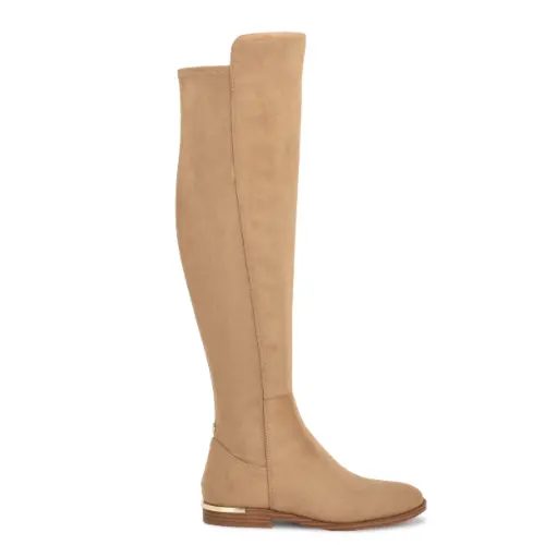 Nine West 玖熙 Allair 麂皮过膝靴