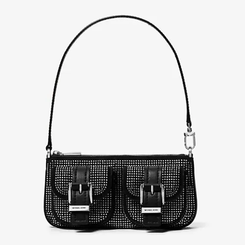 Michael Kors Zoe 小号水钻腋下包