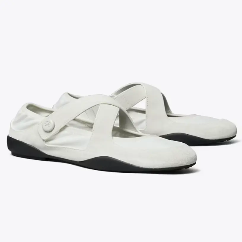 Tory Burch 汤丽柏琦 Romy 运动风玛丽珍鞋