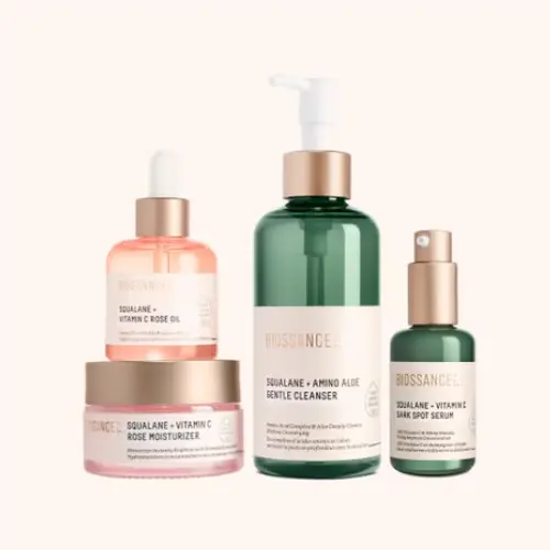 Biossance 提亮4件套