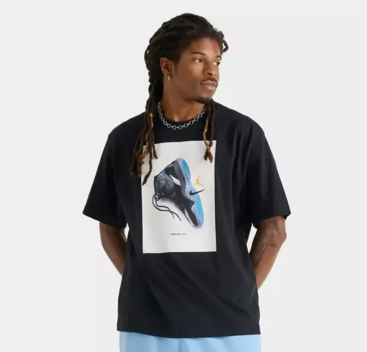 Nike 男士 Jordan AJ11 Gamma 图案 T 恤