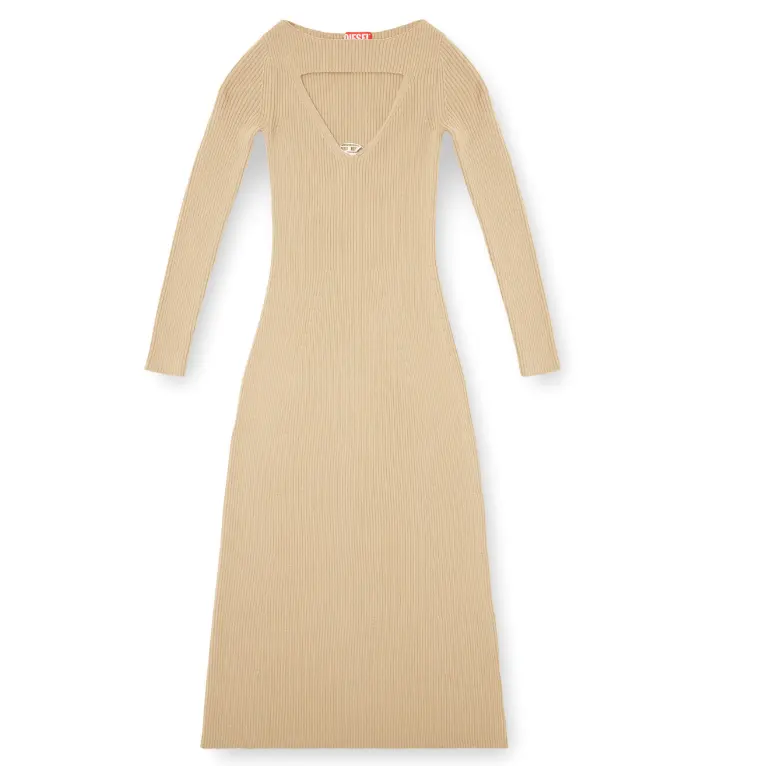 Diesel 修身针织连衣裙