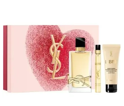 Yves Saint Laurent  自由之水3件情人节套装