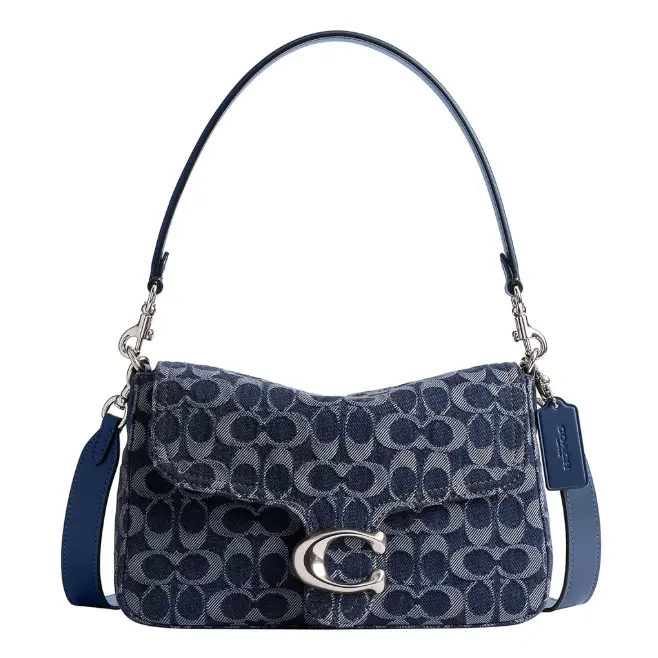 COACH 蔻驰 Soft Tabby 丹宁斜挎包