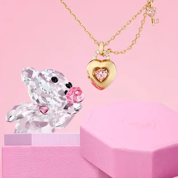 Swarovski：情人节送礼指南 入爱心项链、吊坠等