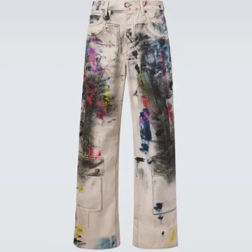 汪苏泷同款 ACNE STUDIOS 1981 涂鸦风牛仔裤