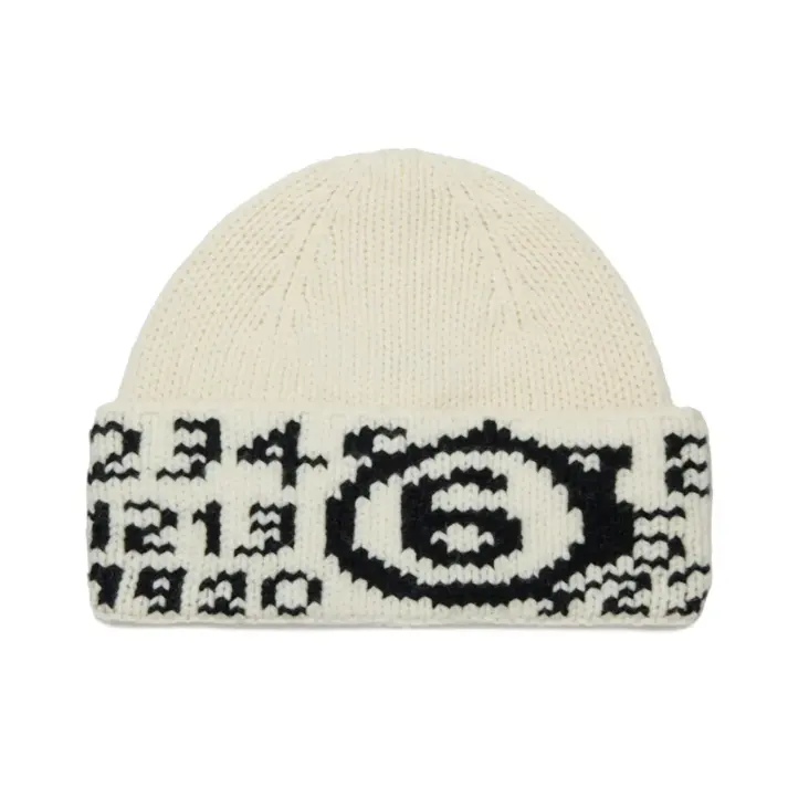 MM6 Maison Margiela 马吉拉大童款数字嵌花套头帽