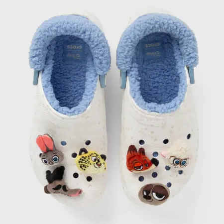 Crocs 卡骆驰疯狂动物城联名款加绒洞洞鞋