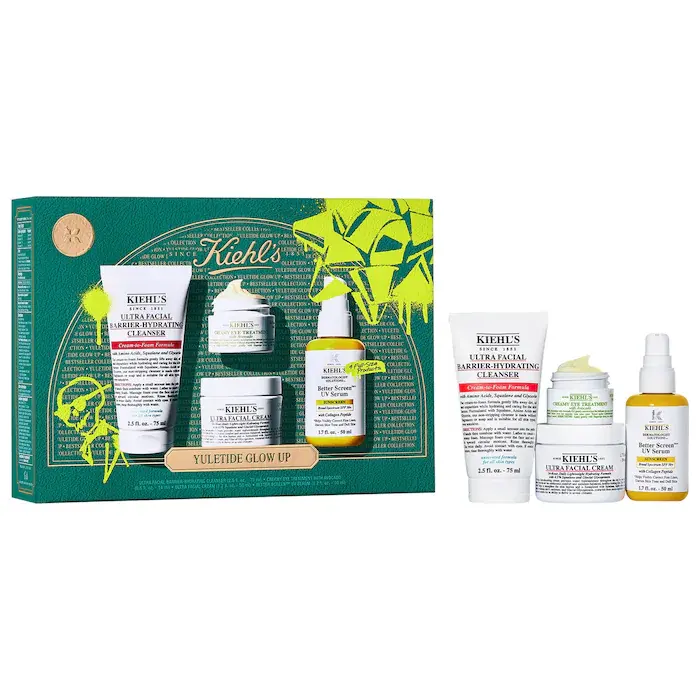 Kiehl 科颜氏护肤4件套 价值$143