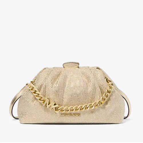 Michael Kors Nola 小号 金属风斜挎包