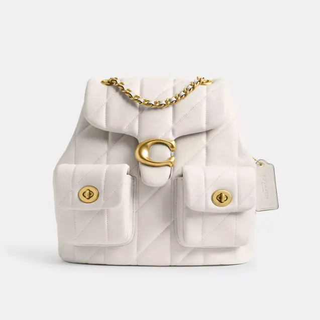 COACH 蔻驰 Tabby 绗缝双肩包