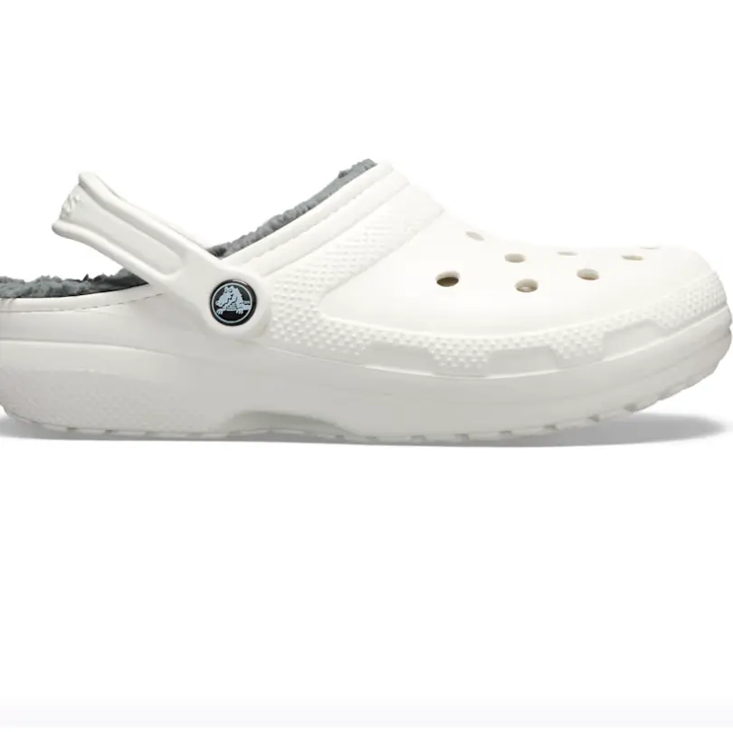 Crocs Classic 毛绒里衬洞洞鞋