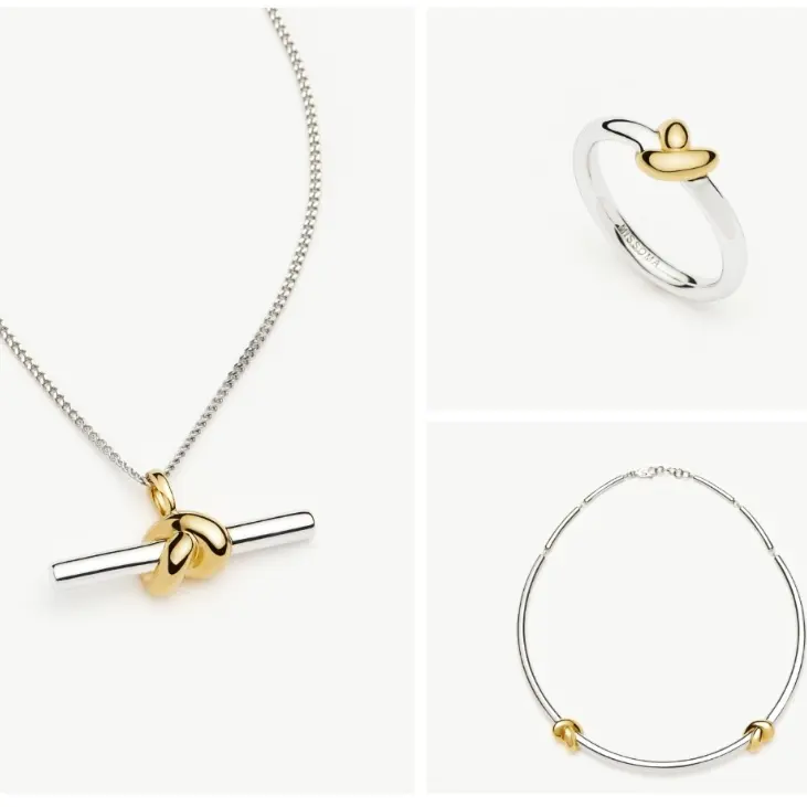 Missoma US：Knot系列配饰热卖 入手镯、项链、戒指等