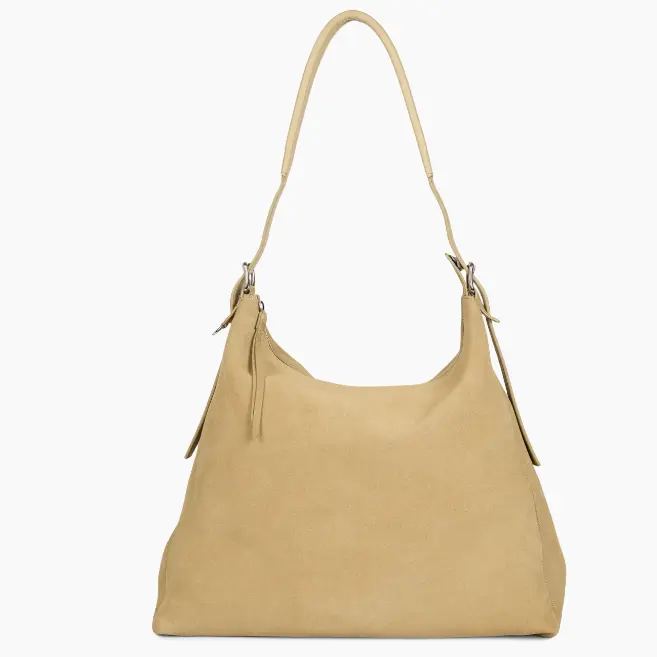 白敬亭同款！Lemaire Belted 麂皮Hobo包