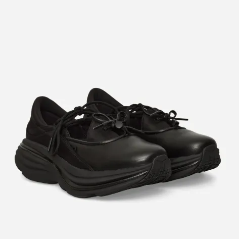 Hoka One One Bondi 黑色玛丽珍运动鞋