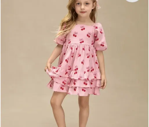 Gymboree 女童樱桃印花连衣裙