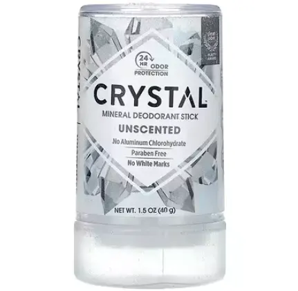 CRYSTAL, 矿物质无香棒，原味 40g