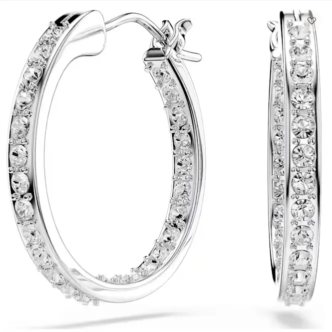 Swarovski 施华洛世奇 Sommerset 环形耳环