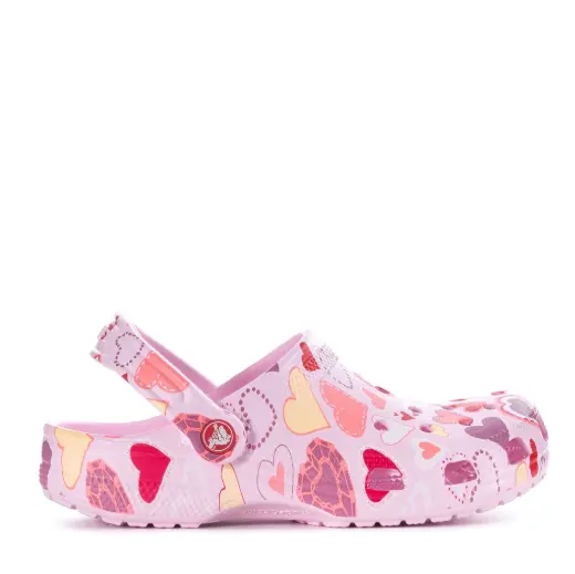 Crocs 爱心涂鸦洞洞鞋