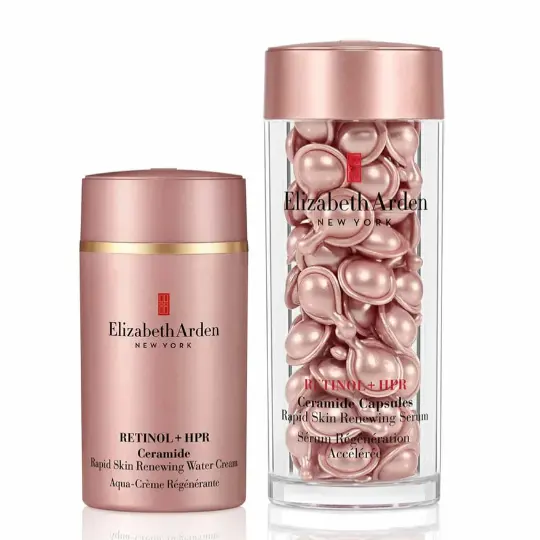Elizabeth Arden 雅顿 视黄醇 胶囊精华&面霜套装